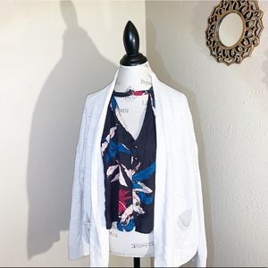 Madewell cream cardigan